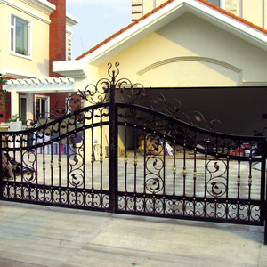 Diseño de Puerta Simple de Hierro Forjado, Imágenes de Diseños de Puertas para <span class=keywords><strong>Casa</strong></span> - Product Image 1