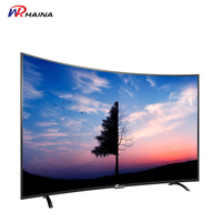 La mega estrella de televisión oled tv de televisores de pantalla grande curva led tv 32 43 49 pulgadas