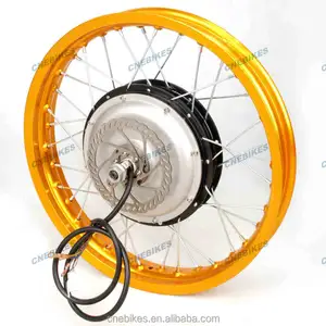 70-100 km/h Superpower Hub Motor 3000W Kit Mountain Bike elettrico posteriore 2 anni 60V / 72V / 84V Al lega 16 "17" 18 "19" 21 "HHDB