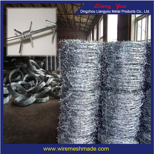 Electro Galvanizado <span class=keywords><strong>alambre</strong></span> <span class=keywords><strong>de</strong></span> Púas <span class=keywords><strong>para</strong></span> valla - Product Image 6