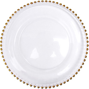 Commercio all'ingrosso dolci in rilievo piatto in ceramica per stoviglie ristorante da sposa che serve piatti di vetro - Product Image 1