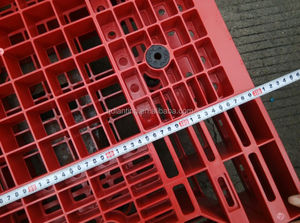 Bán Hot 1000*1000 New Chuyên Gia Bán Lẻ Pallet Nestable Euro Nhựa Pallet - Product Image 3