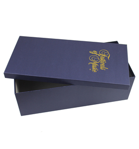 De <span class=keywords><strong>vino</strong></span> de embalaje de almacenamiento de caja de regalo de cartón grueso con tapa, embalaje para bebidas - Product Image 1