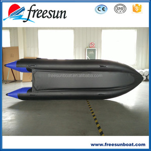نفخ Kaboat المحيط الصيد كاياك PVC سميكة Freesun 0.9 مللي متر المواد KB365 الأزرق الانجراف RY-BK365 CN;SHN FREESUN أو OEM 102 سنتيمتر - Product Image 4
