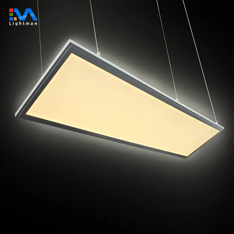 SMD2835 60w double sides led lighting 60x120 1200x600mm suspended up and down led ceiling panel light