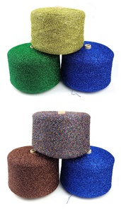 Cho trang phục áo len/kim loại sợi thời trang bán buôn Trung Quốc nhỏ tốt thêu lurex <span class=keywords><strong>Polyester</strong></span> Vàng Vàng Thêu chủ đề - Product Image 3