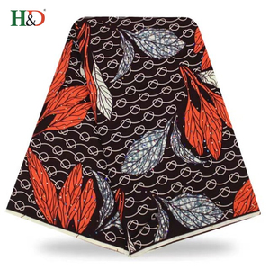 H & D cera Africana caliente de Ankara impresión Ángel cera diferentes tipos de impresiones de la tela de gasa con piedra - Product Image 3