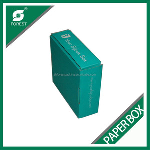 A todo color de dos caras imprenta caja de embalaje de papel paper box para el embalaje del regalo del paquete plano - Product Image 3