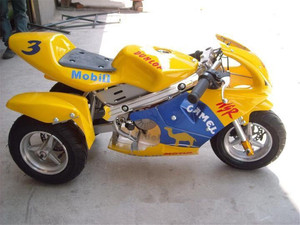 Supermotocicleta <span class=keywords><strong>de</strong></span> <span class=keywords><strong>Tres</strong></span> <span class=keywords><strong>Ruedas</strong></span>, Pocket Bike <span class=keywords><strong>de</strong></span> <span class=keywords><strong>49cc</strong></span> - Product Image 2