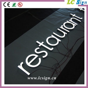 Resina epoxi llevó firmar xxx se mueve la letra de canal, signo de resina, resina epoxi signo letra de canal - Product Image 2