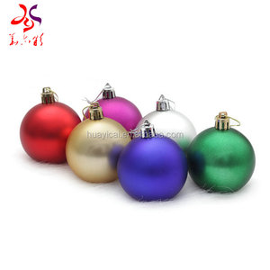 Wholesale Cheap Plastic Large Christmas Tree Ornament Decoration Hanging Christmas Ball