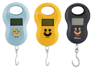 YZ-601 40kg Smiling Face Elektronische Waage Wh-a08 <span class=keywords><strong>Weiheng</strong></span> Manuelle Tragbare Gepäckwaage 50kg - Product Image 2