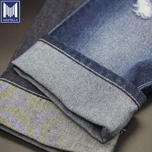 <span class=keywords><strong>Tissu</strong></span> denim <span class=keywords><strong>rigide</strong></span> en coton mélangé polyester 13 oz, sergé épais, largeur 180 cm, prix de gros, pour jeans homme et garçon - Product Image 6