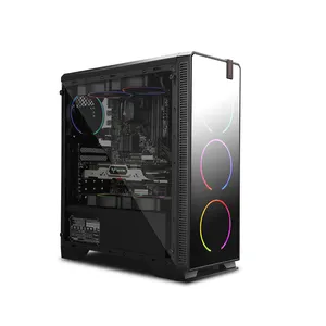 2021 sıcak satış bilgisayar kasası OEM ucuz ATX PC oyun çantası