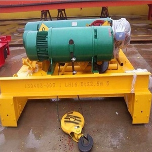 Đôi dầm cần cẩu sử dụng xe đẩy loại Wire Rope Palăng điện để bán - Product Image 5