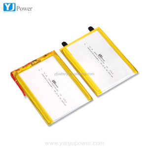 <span class=keywords><strong>3</strong></span>,7 V Flache lithium-polymer-akku 3000 mah, 8,0*50*68mm lipo batterie - Product Image 1