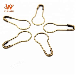 En gros <span class=keywords><strong>Doré</strong></span> Argent Noir Étiquette Volante En Forme De Gourde de Sécurité En Métal Personnalisé Épingles De Sûreté pour Vêtement - Product Image 6