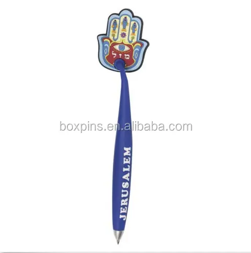 यहूदी/जूदाईका hamsa यरूशलेम mazal इसराइल के लिए रबर चुंबक कलम उपहार