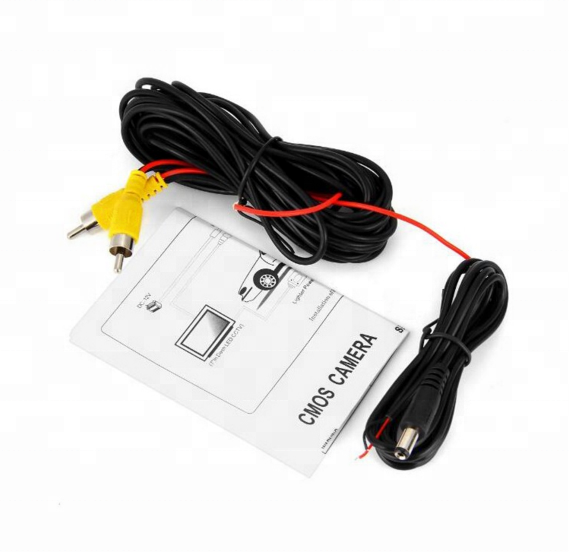 License Plate Backup Camera Kit – 8 IR Night Vision, 170° CMOS, IP67 Waterproof, 480TVL