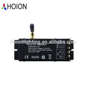 2.4 G RF inalámbrico de múltiples zona horaria Led Dimmer controlador para tiras de un solo color, Máximo 10 zonas - Product Image 2
