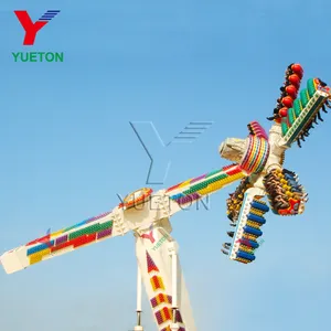 Fantastic Theme Park Entertainment Equipment Magic Speed windmill Rides Top Scan Rides For Adult