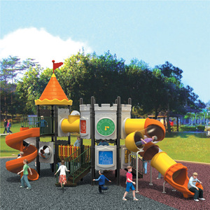 Équipement de terrain de jeu extérieur pour enfants personnalisé avec jeu de balançoire <span class=keywords><strong>tunnel</strong></span> <span class=keywords><strong>toboggan</strong></span> en plastique pour jardin et aéroport - Product Image 2