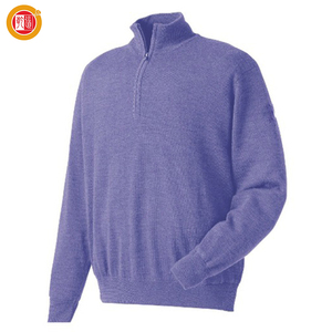Moda stretch transpirable suave tela polar Azul Real golf Hoodies Sudadera con capucha - Product Image 2