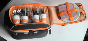 Bộ Giỏ Dã Ngoại Túi Tote Cách Nhiệt Có Ngăn Làm Mát Và Đồ Dẹt Hoàn Chỉnh - Product Image 4