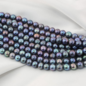 FEIRUN al por mayor venta caliente 10-11mm ronda blanco Natural de agua dulce decoración Strand PERLA para collar perlas sueltas mejor <span class=keywords><strong>Gif</strong></span> - Product Image 4
