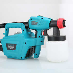 <span class=keywords><strong>Pistolet</strong></span> à <span class=keywords><strong>Peinture</strong></span> Électrique HVLP 800W <span class=keywords><strong>Haute</strong></span> <span class=keywords><strong>Pression</strong></span> à Main, Pulvérisateur Airless Portable <span class=keywords><strong>Haute</strong></span> Puissance 800ml pour <span class=keywords><strong>Peinture</strong></span> Latex - Product Image 4