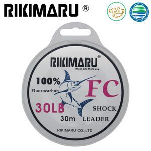 خيط صيد فلوروكربون مخصص 100% ليدر مقاوم للصدمات، فلوروكربون فاخر لصيد أسماك القاروص والتونة، أفضل خيط صيد ياباني - Product Image 2