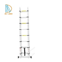 Échelle pliante de haute qualité pour grenier, échelle télescopique multifonctionnelle, échelle en aluminium pour grenier