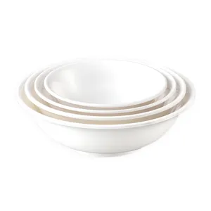 Wholesale Dinnerware Set Soup Bowls Melamine Plastic Unbreakable Melamine Serving Round Bowl