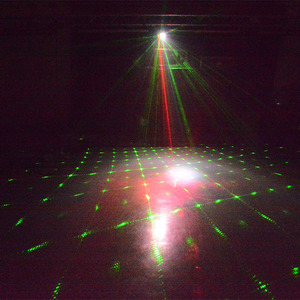 Mini luz láser de rotación Multicolor para dj, luz led para conciertos, discotecas, clubs móviles, luz de araña, color rojo y azul - Product Image 5