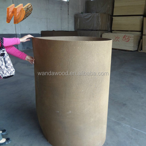 แผ่นใยไม้อัดความหนาแน่นสูงแบบหลวม/แผ่นไม้ HDF/แผ่นไม้แข็ง - Product Image 5