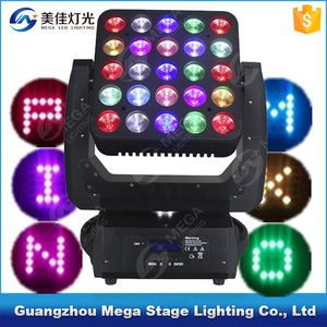 Đèn Ma Trận Đầu Chuyển Động <span class=keywords><strong>Led</strong></span> 25X10W 4 Trong 1 Chất Lượng Cao 25 Chiếc - Product Image 5