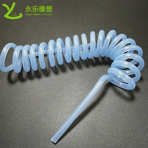 Tubo Flessibile a Spirale <span class=keywords><strong>in</strong></span> Silicone Resistente allo Strappo per Acqua Potabile, Grado Alimentare - Product Image 3