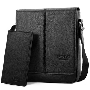 2019 Vicuna Polo New Outlet Men Wholesale Pu <strong>Leather</strong> Casual Bag Business Bag Office <strong>Briefcase</strong> for Men - Product Image 2