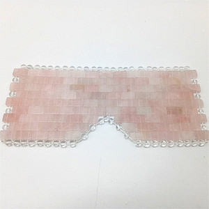 <span class=keywords><strong>Masque</strong></span> facial en quartz rose et jade, <span class=keywords><strong>masque</strong></span> de beauté pour les <span class=keywords><strong>yeux</strong></span> en pierre naturelle pour les soins de la peau, outil de relaxation anti-âge - Product Image 2