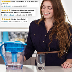 Alkaline Water Pitcher jug Best for Instantly Filtered, Clean Water 3.5 Liter Purifier with replace Alkalinity Filter - Product Image 5