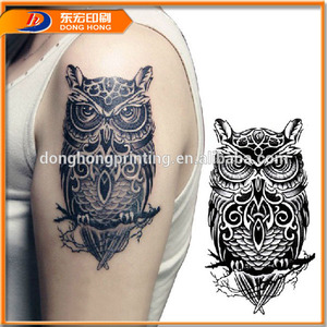Negro cuerpo tatuaje etiqueta para los hombres- estilo de águila - Product Image 1