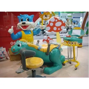 Kids DentalユニットDinosaurとBlue CatデザインChildren歯科Chair Unit