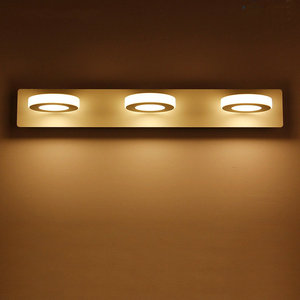 Applique murale à <span class=keywords><strong>led</strong></span> étanche et anti-buée, miroir sans perforation, installation secondaire <span class=keywords><strong>pour</strong></span> salle de bains et toilettes - Product Image 3