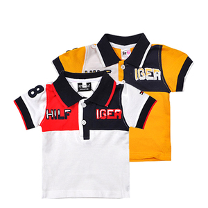 All'ingrosso bambini ragazzi abbigliamento Set ragazzo <span class=keywords><strong>Polo</strong></span> T-Shirt ricamo cotone vestiti per bambini T-Shirt per bambini - Product Image 1