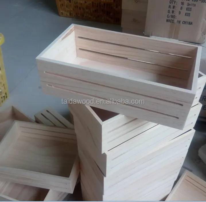 Neue Entwickelt Holzkisten Großhandel Günstige Holz Obst Kisten für Verkauf