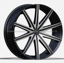 Patrón del tornillo <span class=keywords><strong>5</strong></span>/6X115-139.7 utiliza <span class=keywords><strong>4x4</strong></span> ruedas de coche de 22 ruedas réplica llanta de la rueda por mayor de china - Product Image 1