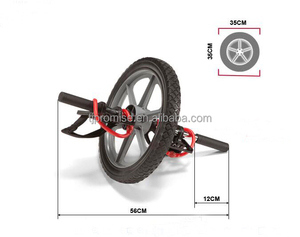 Tập Thể Dục Tùy Chỉnh Cốt Lõi <span class=keywords><strong>Toning</strong></span> Điện Eo Bụng Kích Thước Lớn AB Tập Thể Dục Lăn Bánh Xe Máy - Product Image 3