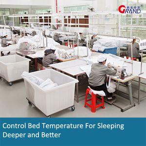 Control de temperatura de la <span class=keywords><strong>cama</strong></span> fresco y caliente <span class=keywords><strong>Topper</strong></span> colchón de comodidad para dormir - Product Image 5