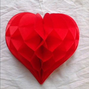 Bolas colgantes <span class=keywords><strong>de</strong></span> papel en forma <span class=keywords><strong>de</strong></span> corazón para decoración <span class=keywords><strong>de</strong></span> fiesta <span class=keywords><strong>de</strong></span> boda - Product Image 5