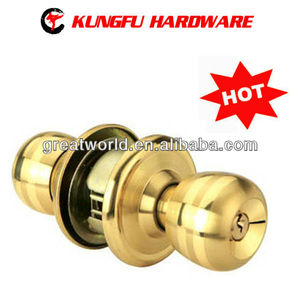 Hochwertige Edelstahl-Zylinderschloss-Kugel tür Zink material Verzinktes Finish Anpassbare Verpackungs optionen Beutel lauf - Product Image 3